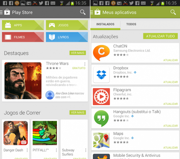 Como comprar aplicativos e jogos Android no Google Play