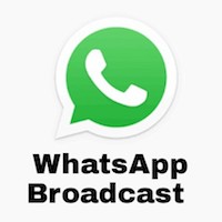 O que é WhatsApp broadcast e como usá-lo?