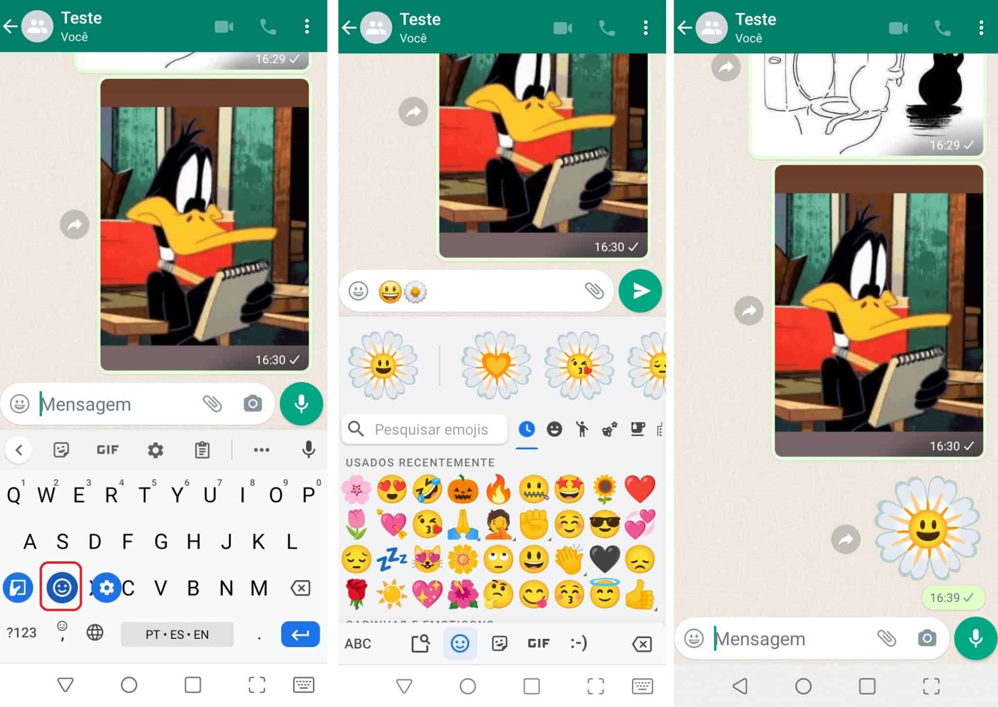 imagem 3 de Como combinar emojis no WhatsApp