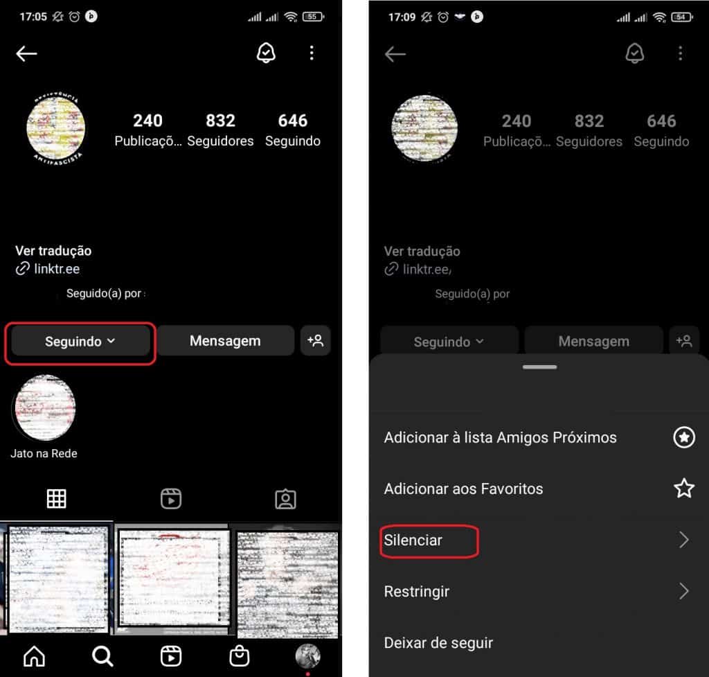 imagem 0.2 Como silenciar alguém no Instagram