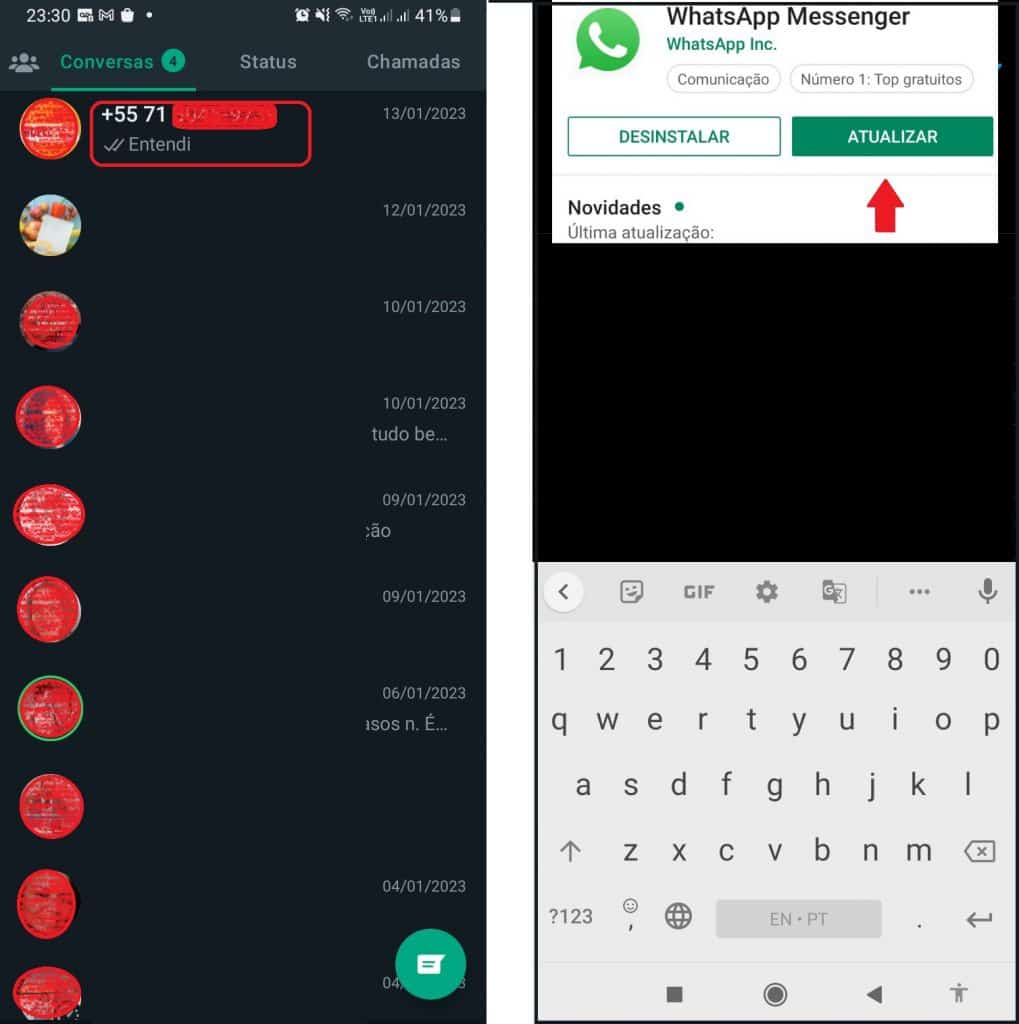 Imagem 2 Como corrigir o WhatsApp que não está exibindo nomes de contato no Android