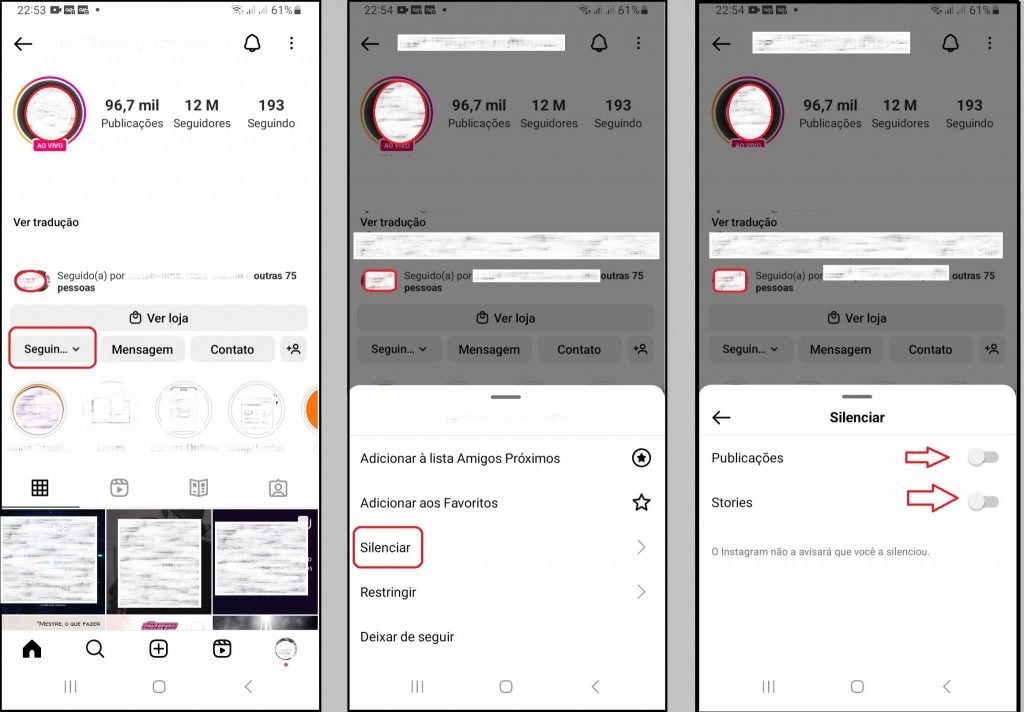 imagem 2 Como ocultar postagens de alguém no Instagram
