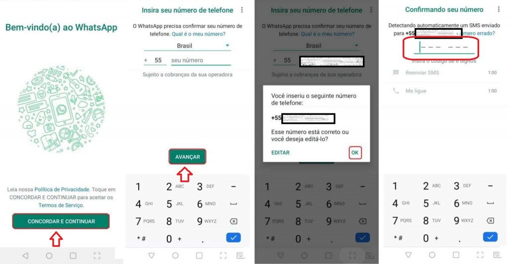 Imagem 2 Como ativar o WhatsApp sem código de verificação