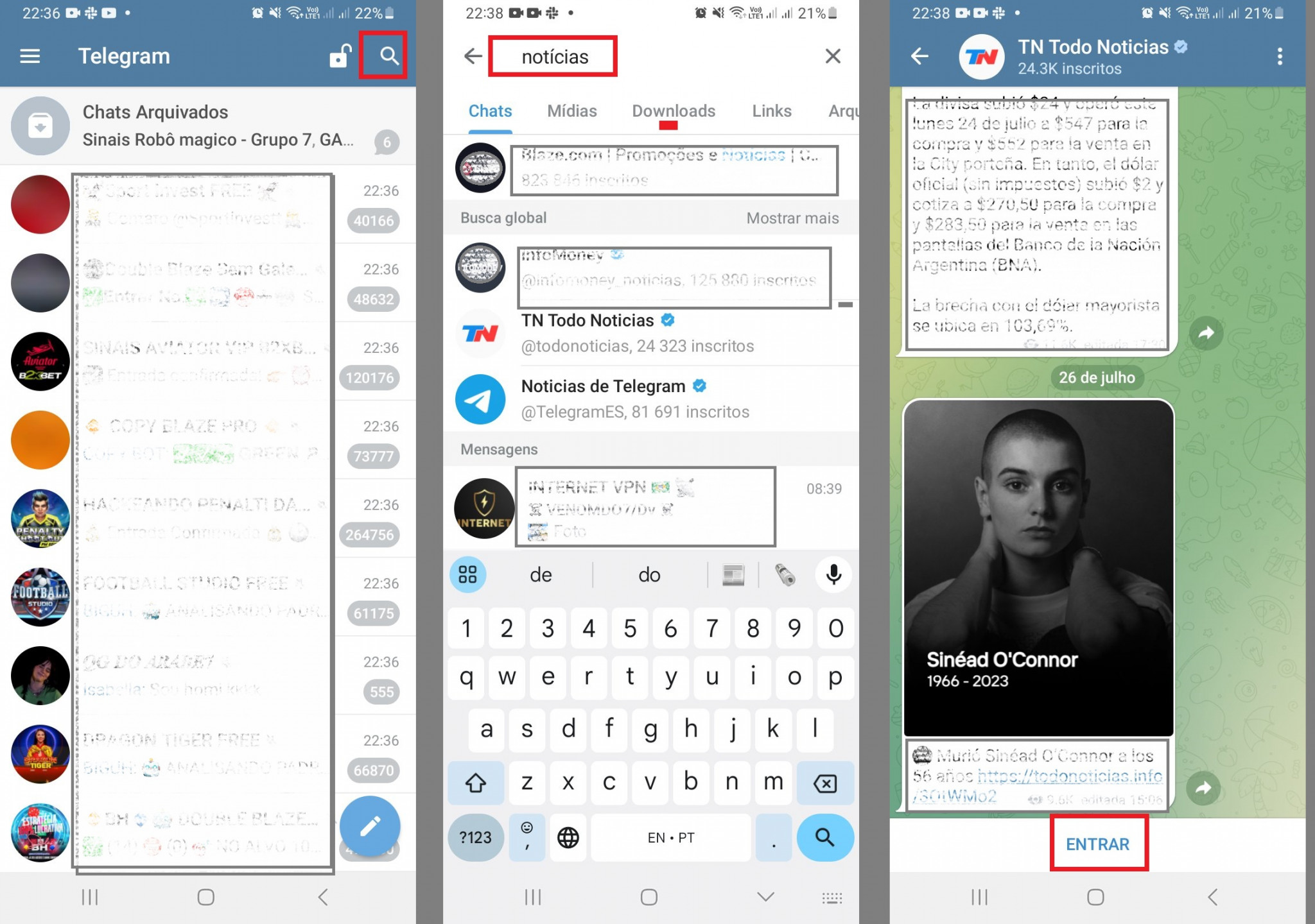 Como encontrar grupos no Telegram - TecMundo