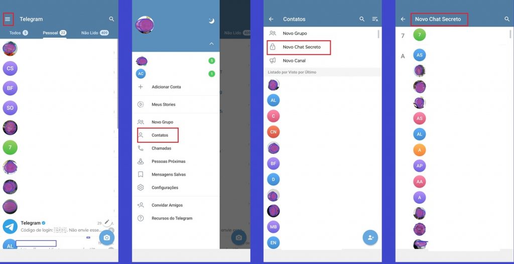 imagem 2 Conheça o chat secreto do Telegram e aprenda a usá-lo