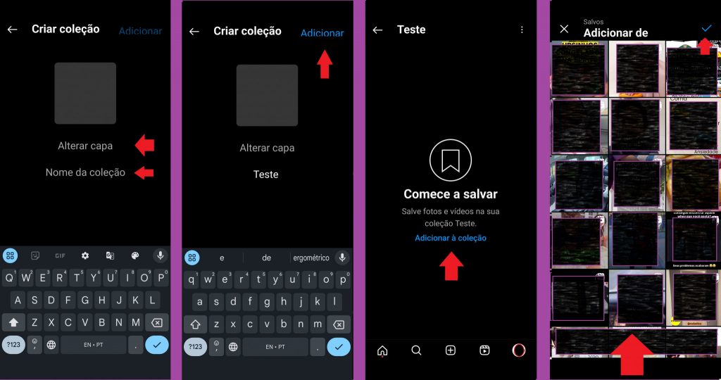 imagem 3 Como criar uma coleção no Instagram