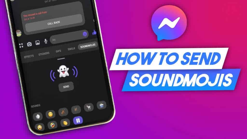 SoundmojiをFacebook Messengerで送る方法
