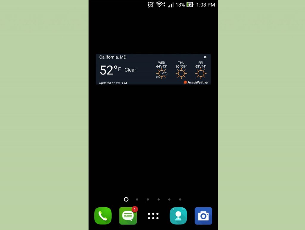 Jak dodać zegar i widget pogody do ekranu głównego w systemie Android