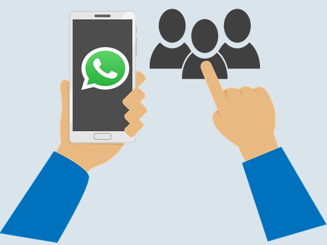 Răspunde la mesaje din grupurile WhatsApp în privat