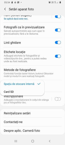 Leopard Shine earphone Cum muți pozele din memoria internă a telefonului cu Android pe un card SD