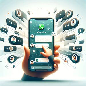Cum să trimiți un mesaj către mai multe contacte pe WhatsApp