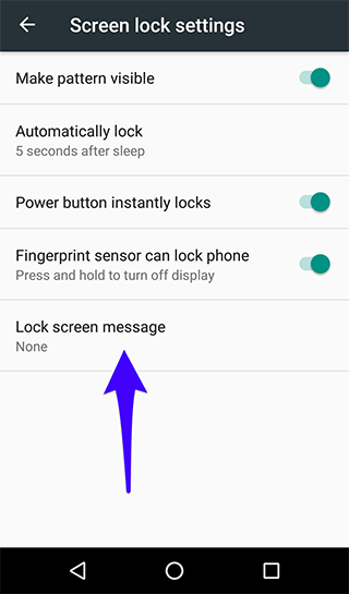 3_Hướng dẫn thêm thông tin liên lạc khi khóa màn hình trên điện thoại Android