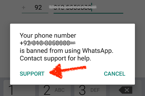 2_Hướng dẫn cách kích hoạt lại tài khoản WhatsApp bị cấm