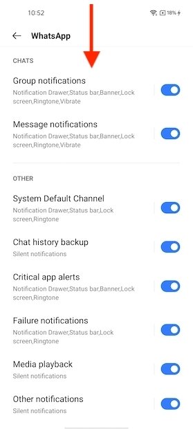 image 5: How to Fix WhatsApp Notifications Not Working