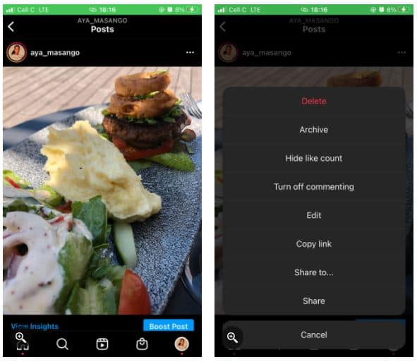 image 2: How to Hide Photos on Instagram Without Deleting Them