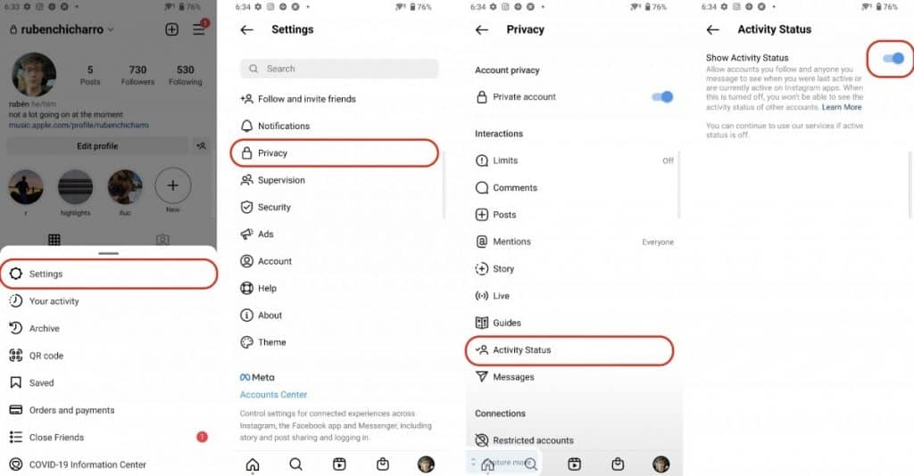 image 2: How to Know if Someone Is Online on Instagram