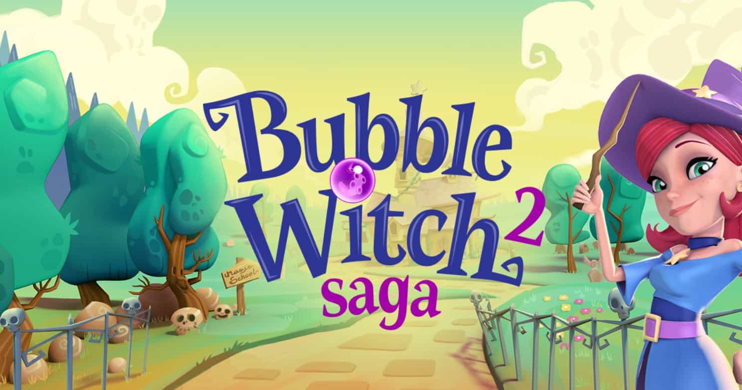 Chameleon bubbles in bubble witch 2