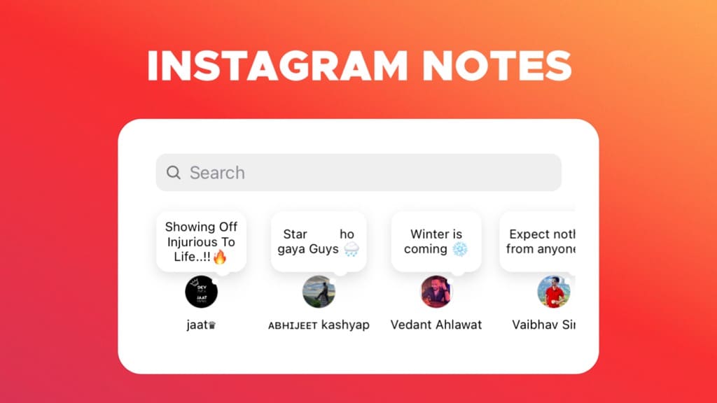Hướng dẫn sử dụng Instagram Notes