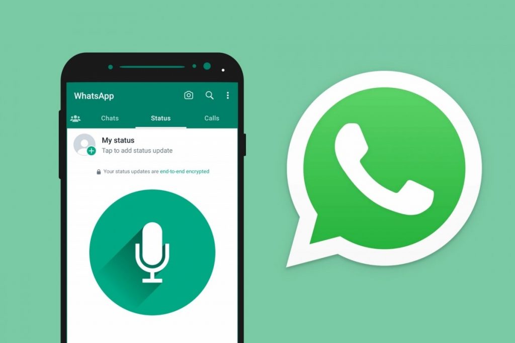 image 1: How to Set Voice Note as WhatsApp Status