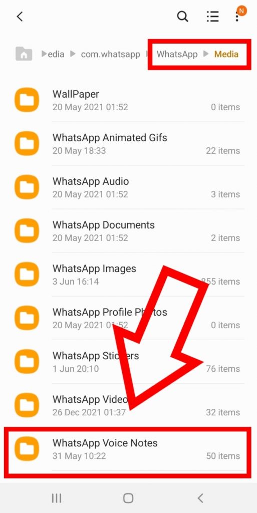 image 2: How to Save WhatsApp Audio on Android