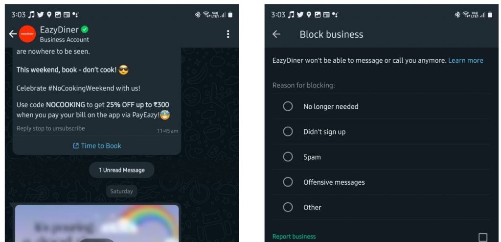image 2: How to Block and Report Spam Messages on WhatsApp