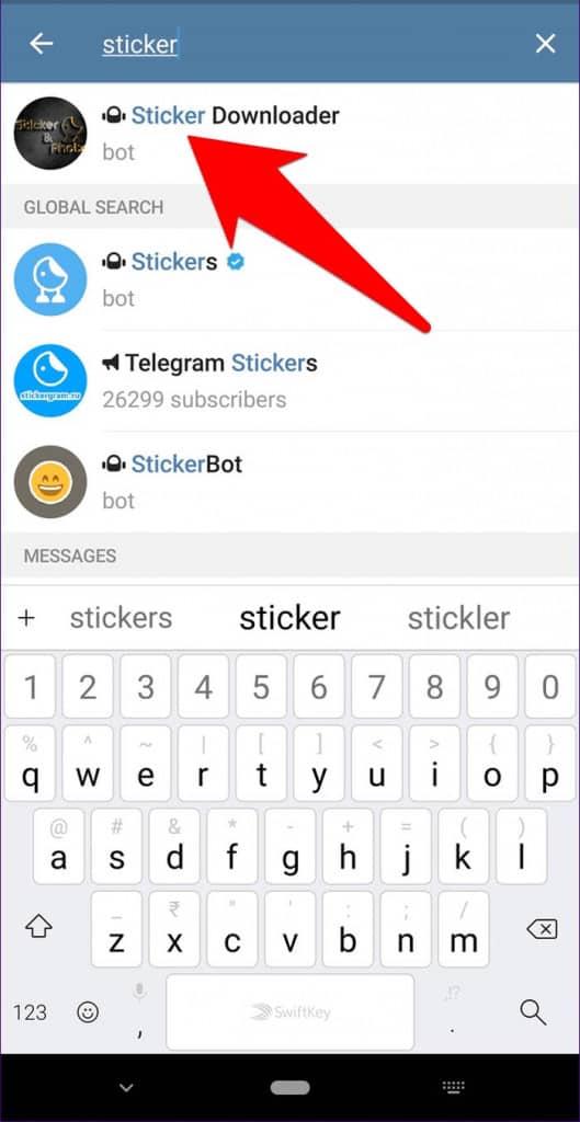 image of "วิธีใช้สติกเกอร์ Telegram บน WhatsApp สำหรับแอนดรอยด์"