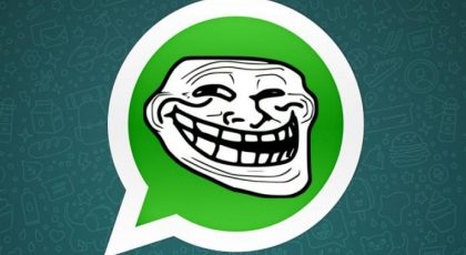 แกล้งเพื่อนสุดฮาด้วยการส่งรูปตลกผ่าน WhatsApp
