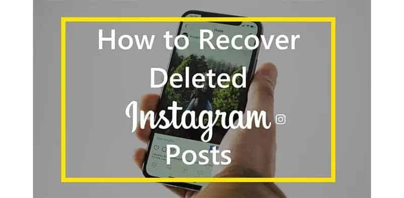 เผลอลบโพสต์บน Instagram จะเรียกคืนกลับมาอย่างไรดี ?