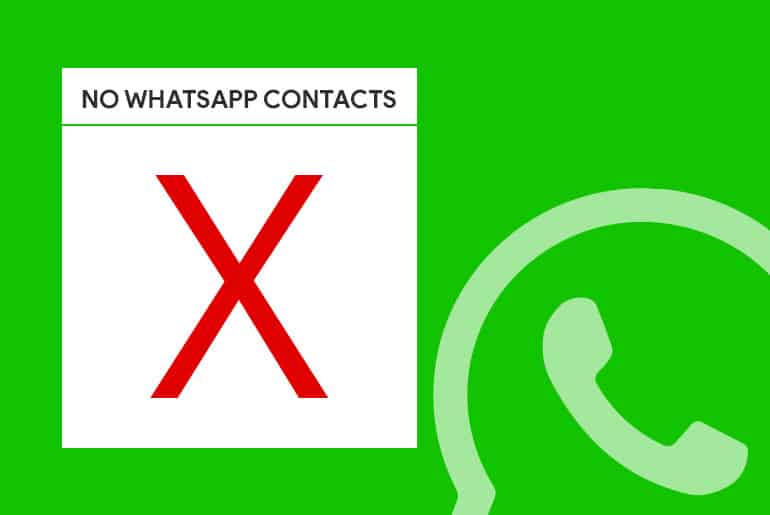 วิธีแก้ไข WhatsApp ไม่แสดงชื่อผู้ติดต่อ