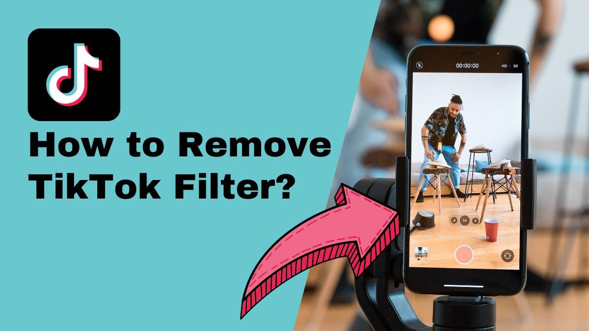 วิธีการลบ filter ใน tiktok