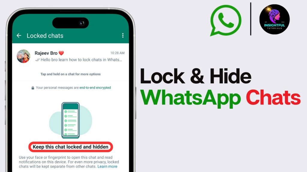 วิธีล็อคและซ่อนแชท WhatsApp บนแอนดรอยด์