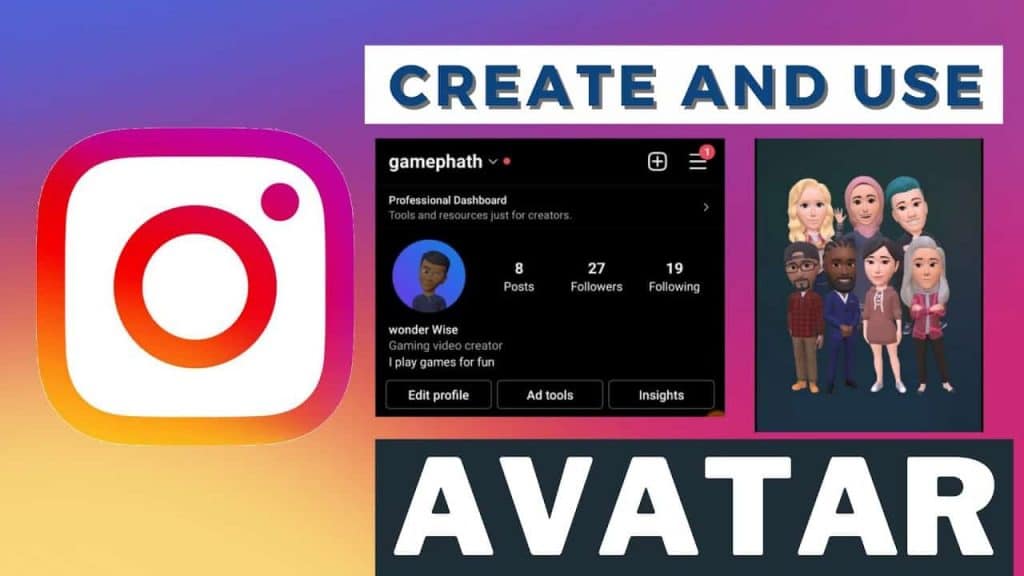 Hoe maak je een Instagram-avatar en hoe gebruik je hem?
