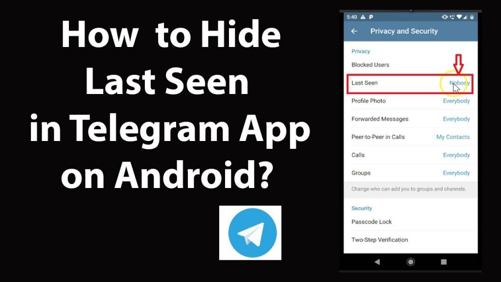 Zo verberg je de “Laatst Gezien” en “Online” status op Telegram