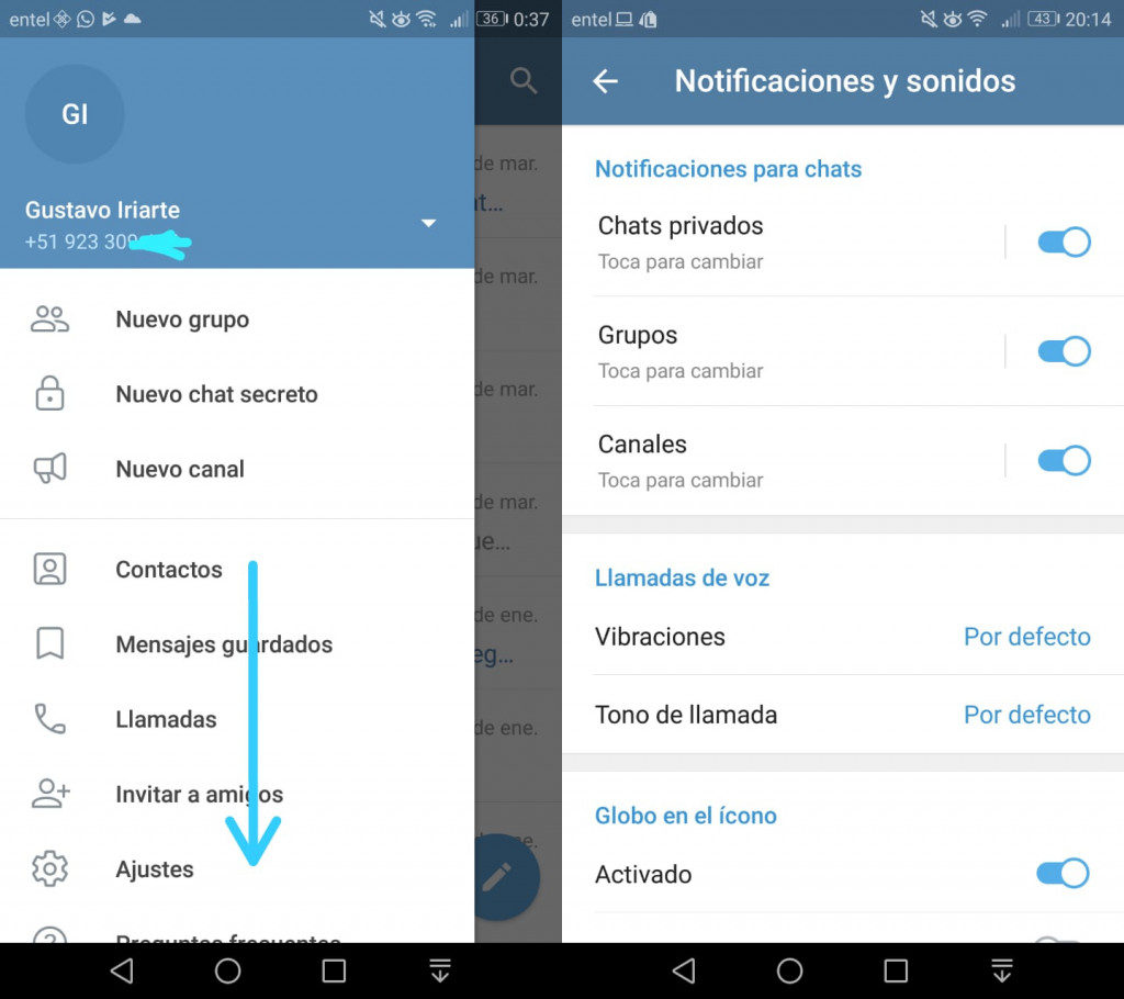 Imagen1 ¡Top 5 de trucos y consejos para Telegram en Android!