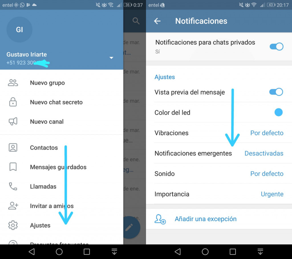 Imagen2 ¡Top 5 de trucos y consejos para Telegram en Android!