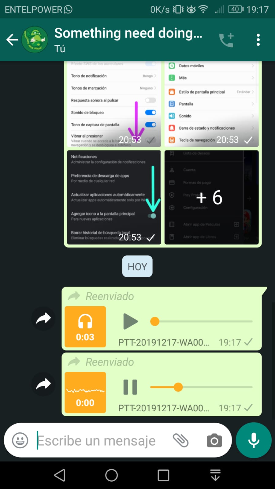 como descargar un audio de whatsapp