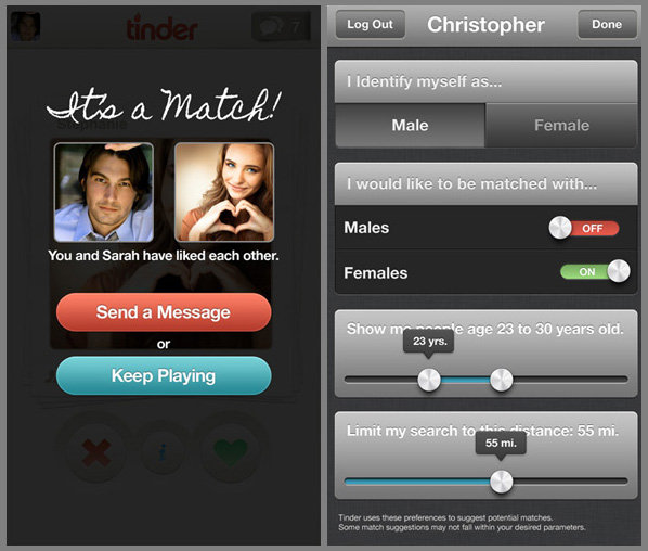 Tinder, la app de moda para encontrar pareja