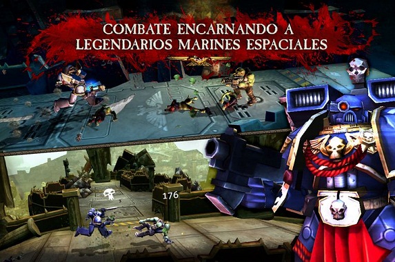 Toda la acción de Warhammer 40.000 Carnage llega a Android