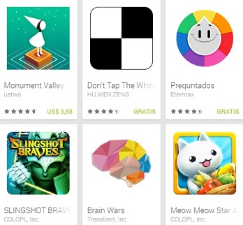 Los mejores juegos Android del 2014 según Google Play
