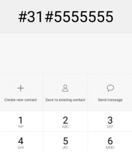 image 3 - How to Withhold/Hide your Number in Android