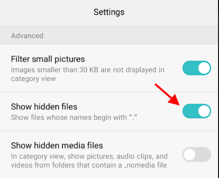 image 4 - How to hide files, photos and videos on Android