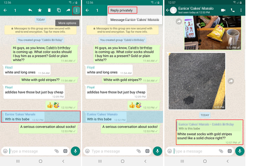 image 3 - Reply to WhatsApp Group Chat Messages Privately