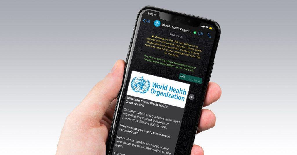 COVID-19 Updates: World Health Organization’s WhatsApp Bot Texts you Coronavirus Facts