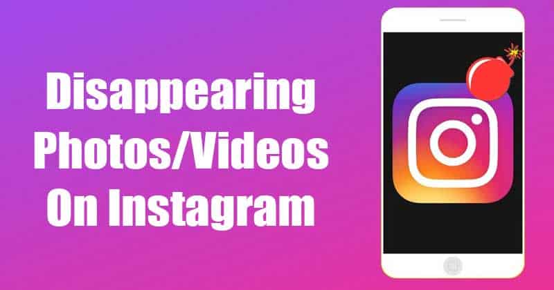 How to Send Disappearing Messages & Photos on Instagram