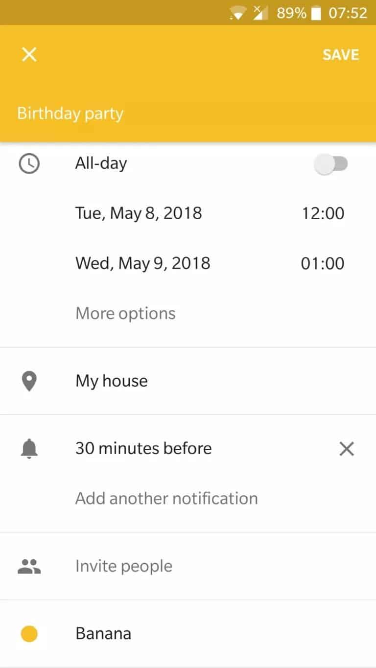 Image 3: How to Use Google Calendar on Android