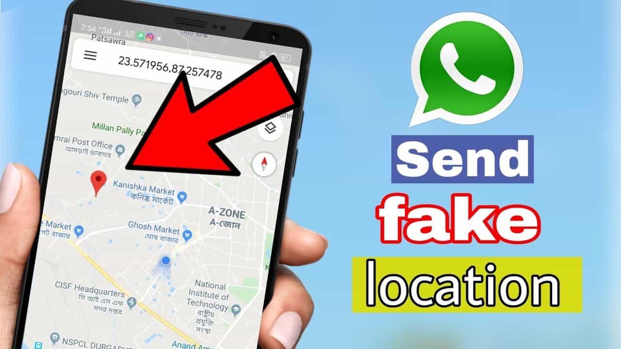 Image 2: How to Send Fake Location on WhatsApp