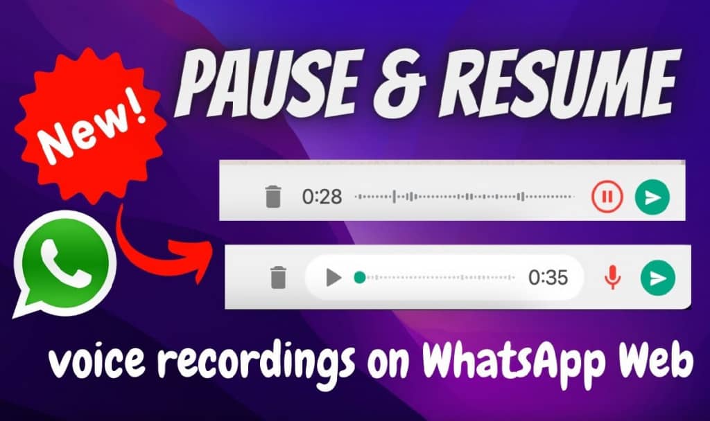 Image 2: How to Pause and Resume Voice Recordings in WhatsApp