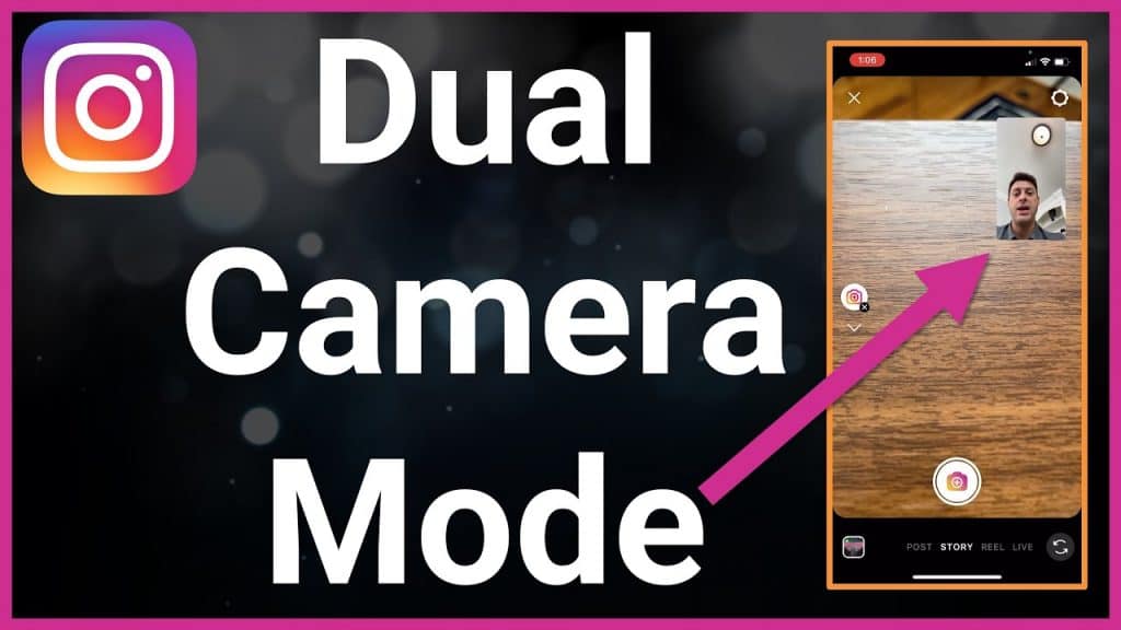 How to Use the Instagram Dual Camera Feature
