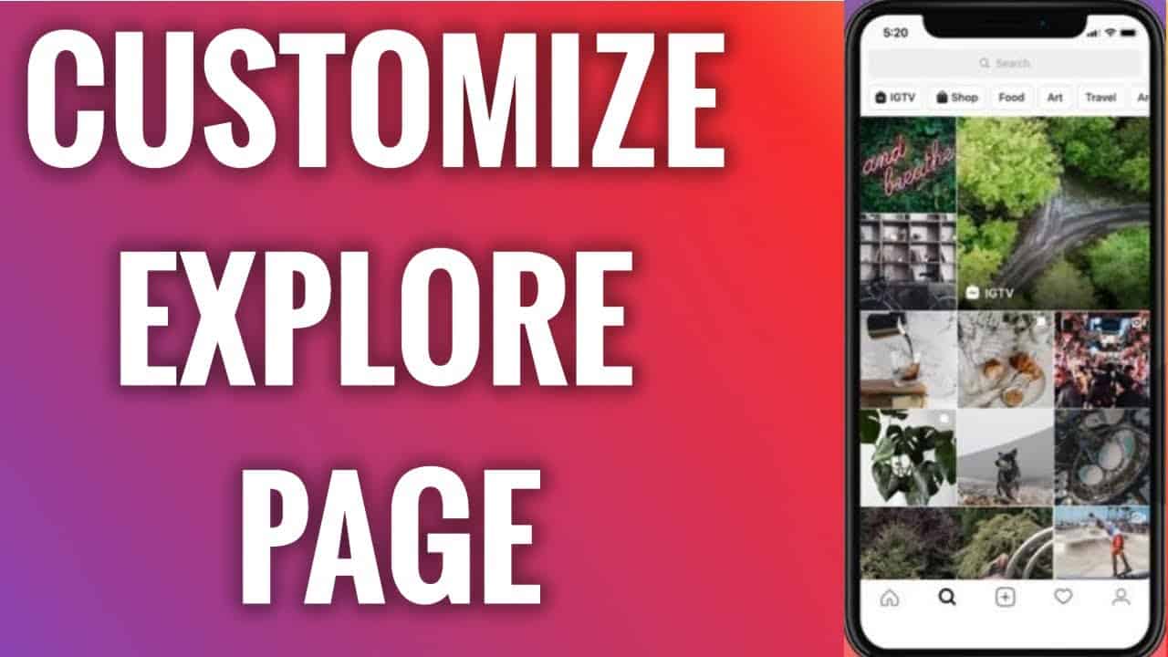 How to Change Your Instagram Explore Page