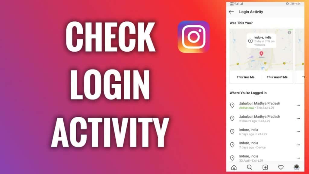 How to Check and Clear Instagram Login Activity